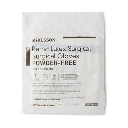 GLOVE, SURG LTX 6.5 STR2 SMTH (50PR/BX 4BX/CS)
