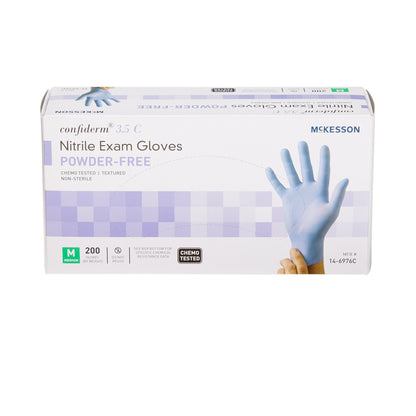 GLOVE, EXAM NTRL MED N/S CHEMO3.5C (200/BX 10BX/CS)