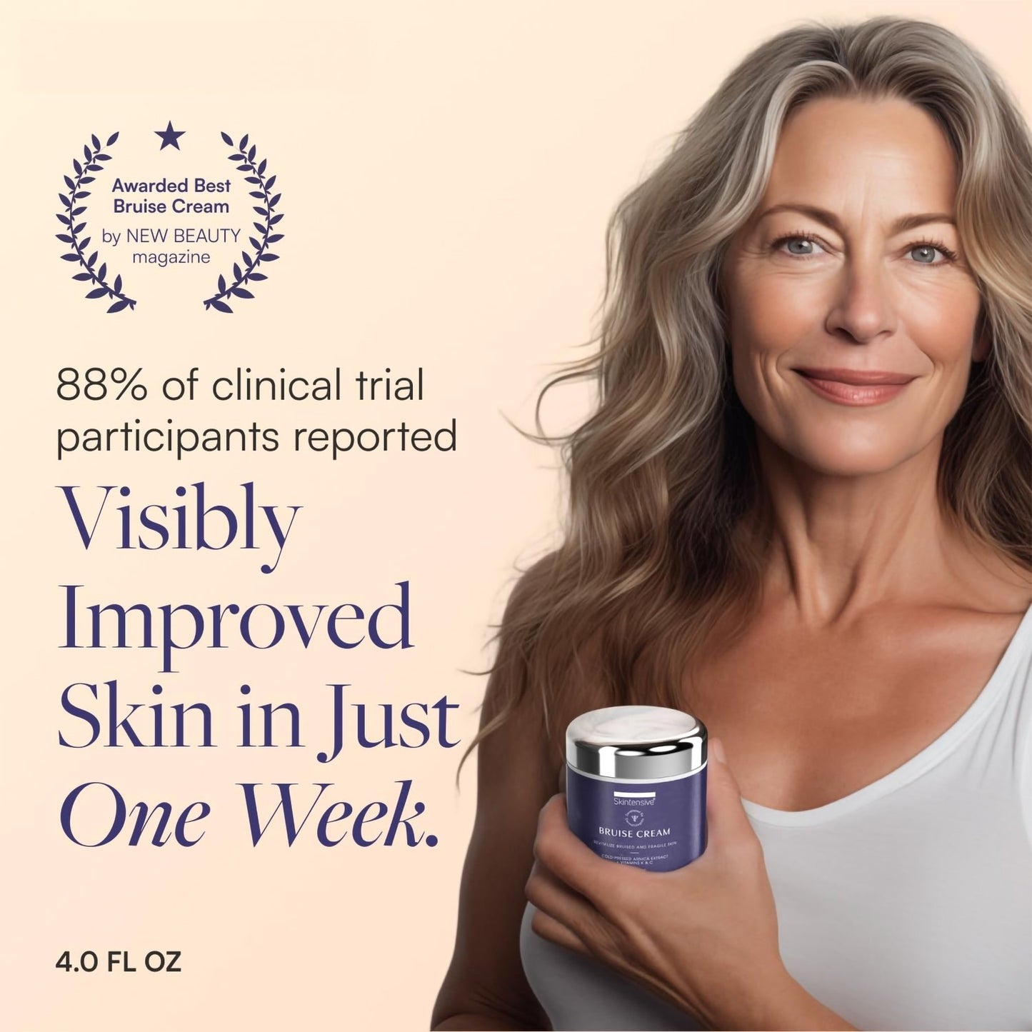 CREAM, BRUISE SKINTENSIVE 4OZ (12/CS)
