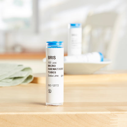 TUBE, CAPILLARY PLAIN BLU 75ULGLS (100/VL 10VL/BX)