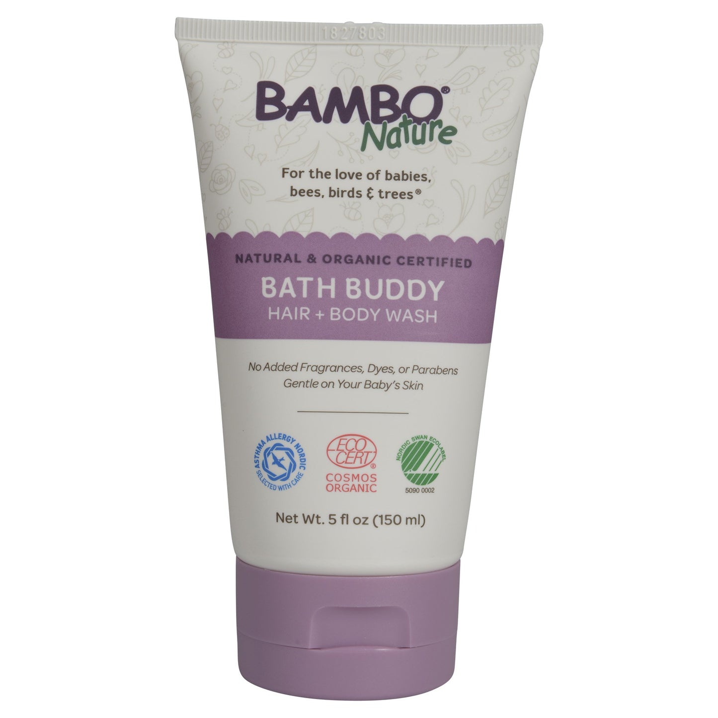 BODY WASH, BABY BATH BUDDY 5OZ(6/BX 8BX/CS)