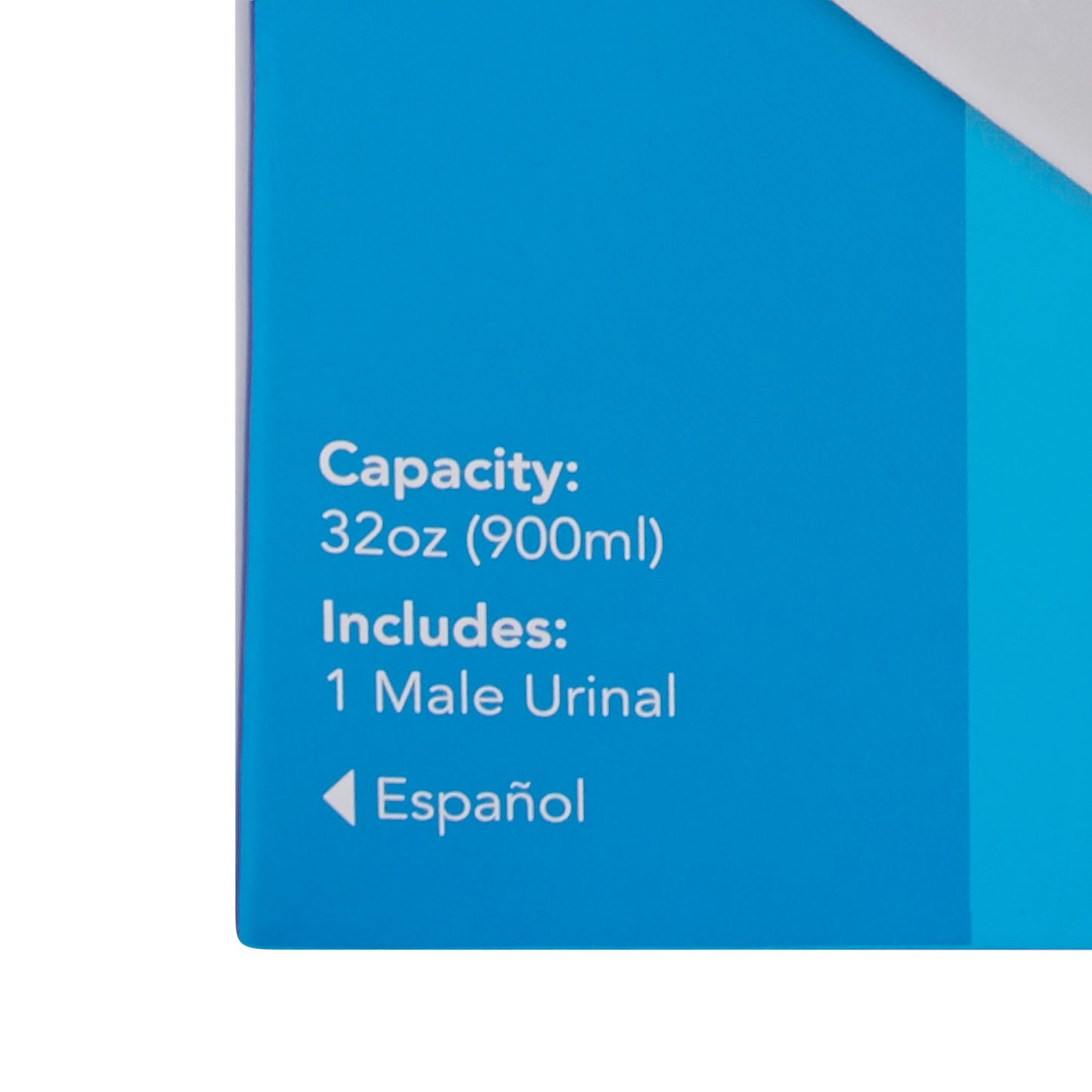 URINAL, MALE W/CVR (6/CS) CAREXH