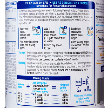 FORMULA, SIMILAC INF SENSITIVECAN POWDER 12OZ (6/CS)