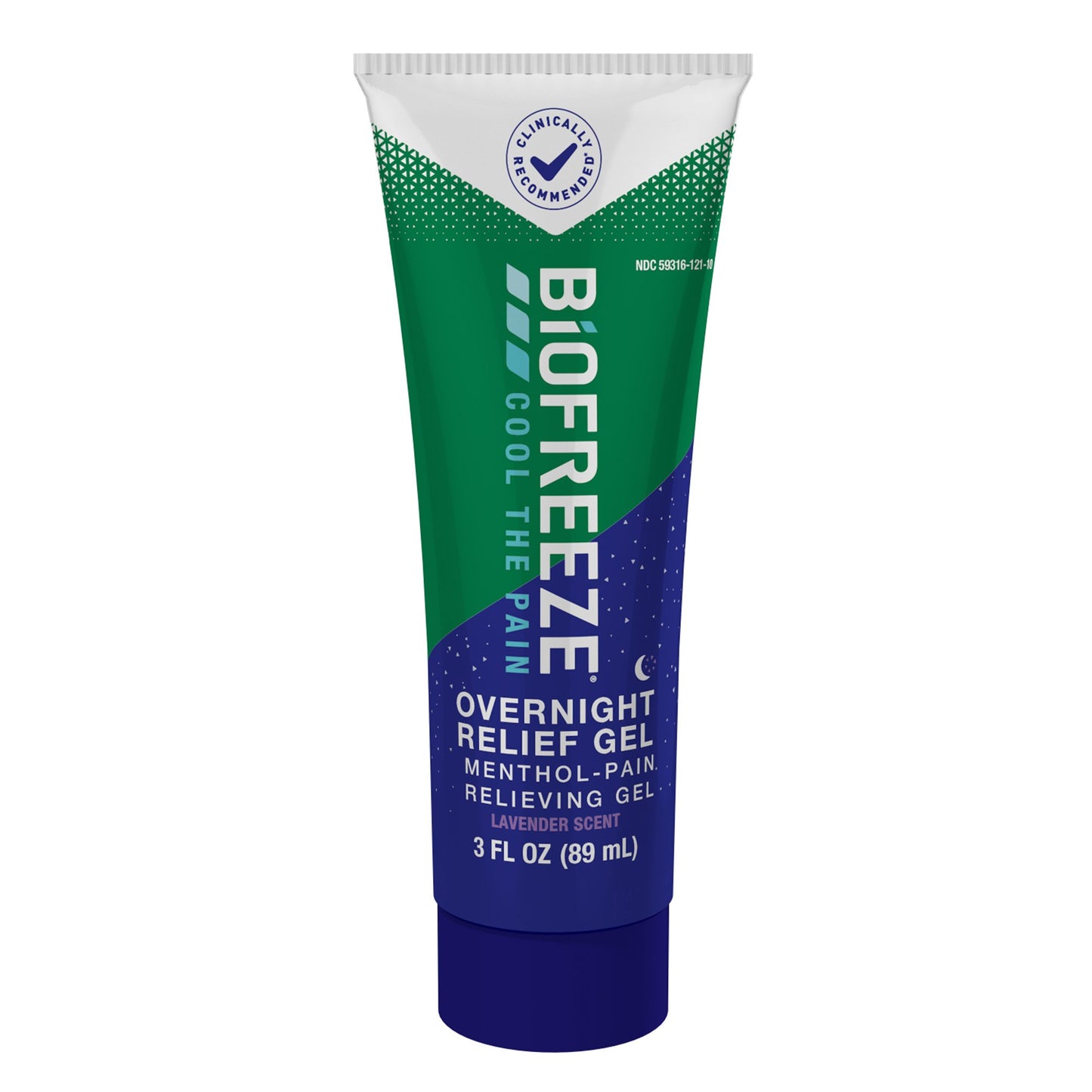 BIOFREEZE, GEL CLASSIC TUBE OVERNIGHT COLORLESS 3OZ (24/CS)