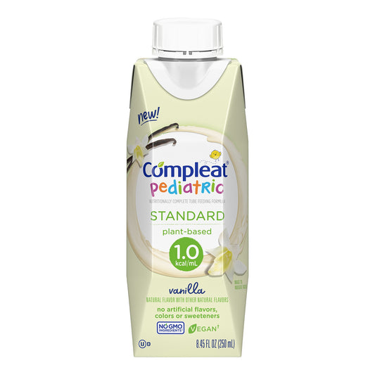 COMPLEAT, PED STD 1.0 CALORIE VANILLA CARTON 250ML (24/CS)