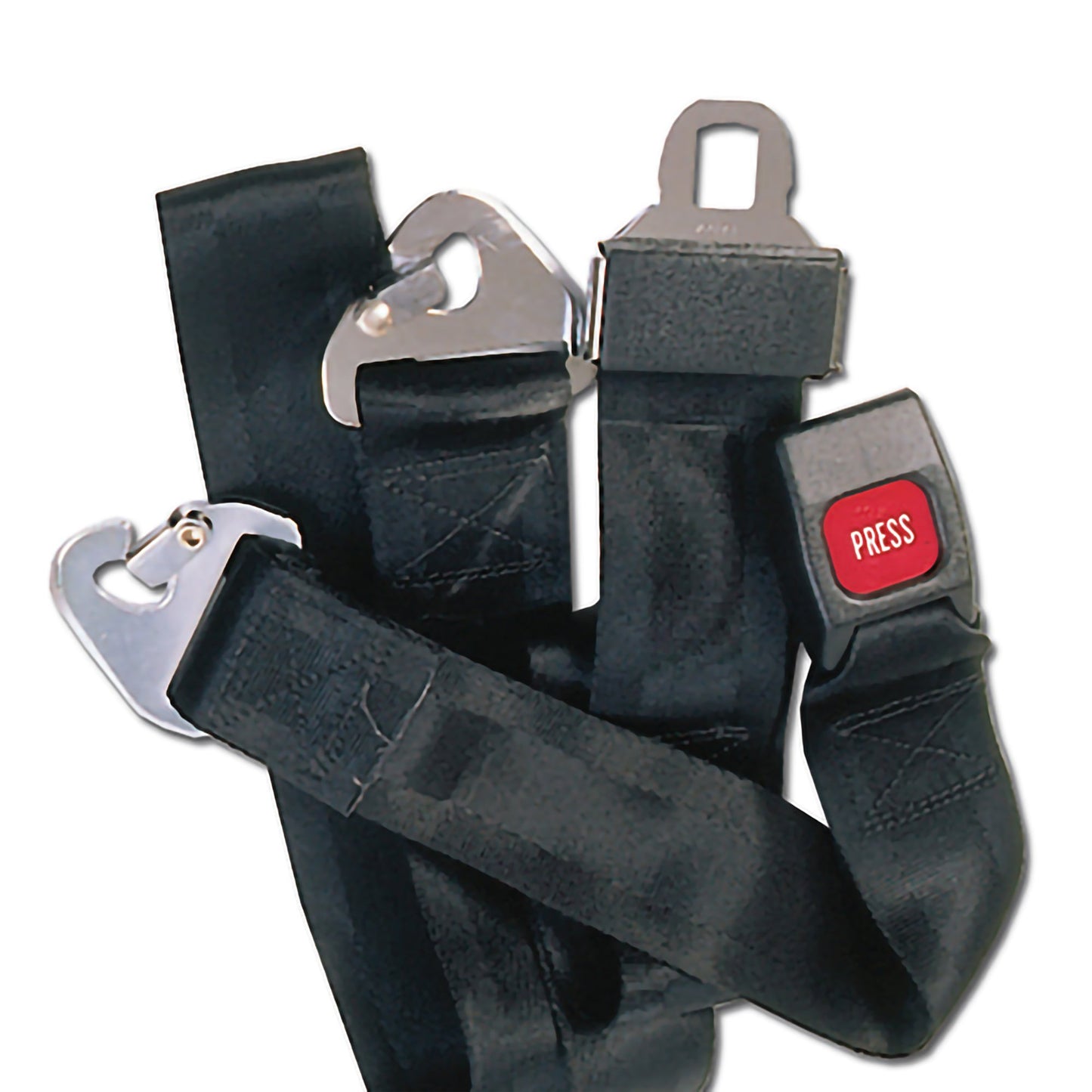 RESTRAINT STRAP 2PC 5'SCLP BLK