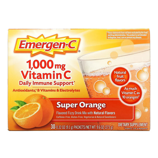 EMERGEN-C, DRINK MIX SUPER ORG(30/BX) 9ALCCP