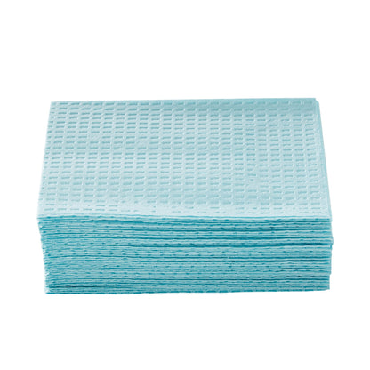 TOWEL, PRO 3PLY TPT BLU 13X18 (500/CS)