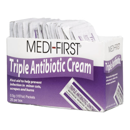 TRIPLE ANTIBIOTIC OINT 1/57OZ25/BX 36BX/CS