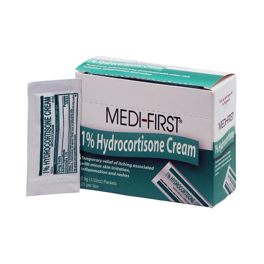 HYDROCORTISONE, CRM 1% 1/32OZ (25/PK)