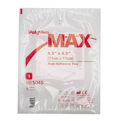 DRESSING, POLYMAX 4 1/2"X4 1/2" (10/BX 2BX/CS)