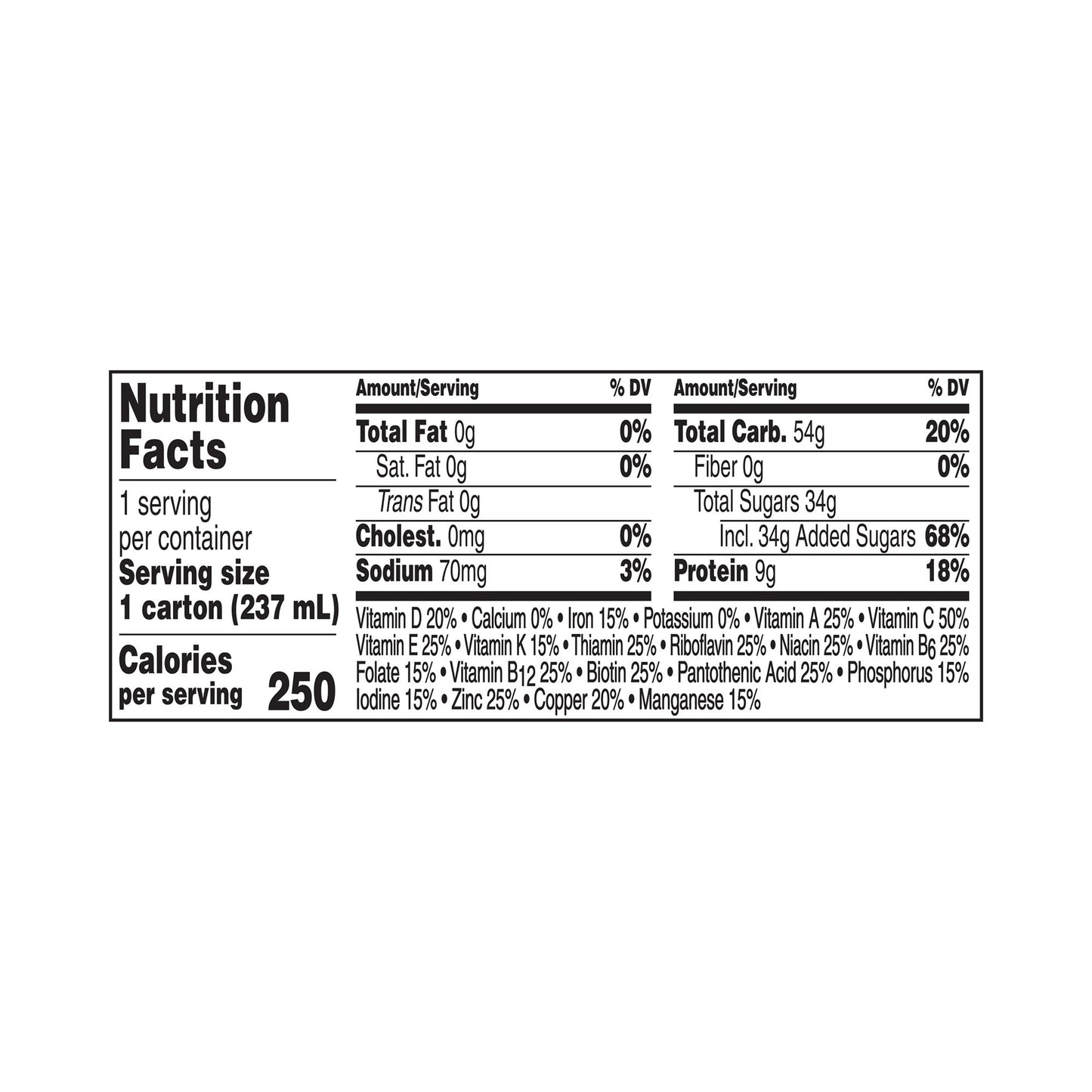 BOOST BREEZE, ORG 8OZ (24/CS)