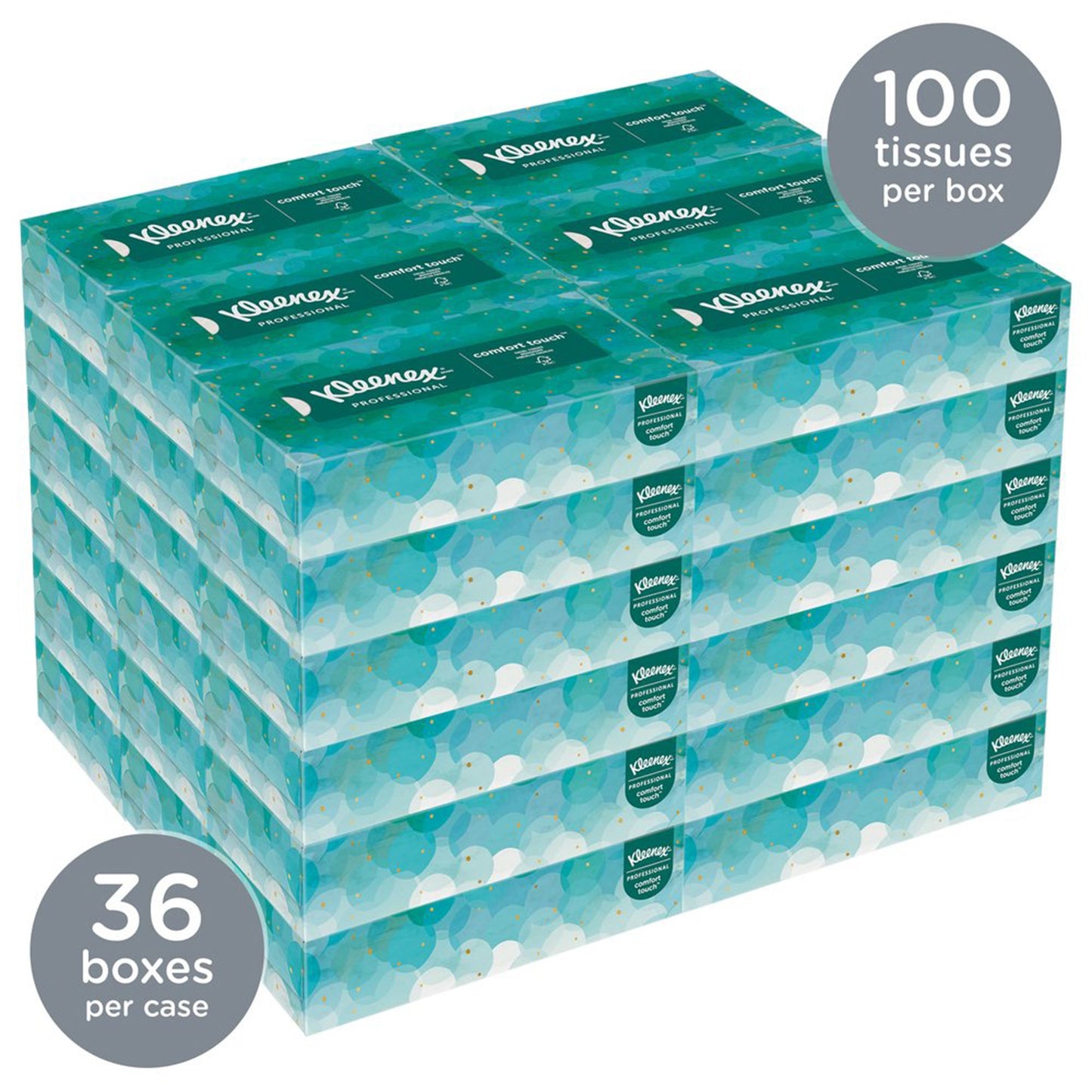 TISSUE, FACIAL KLEENEX (100/BX36BX/CS)