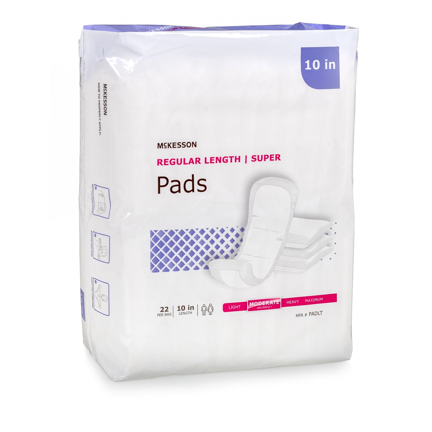 PAD, BLADDER CNTRL MCK CLASSIC(22/BG 6BG/CS)