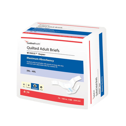 BRIEF, WINGS ADLT BARIATRIC (8/BG 4BG/CS) KENICO