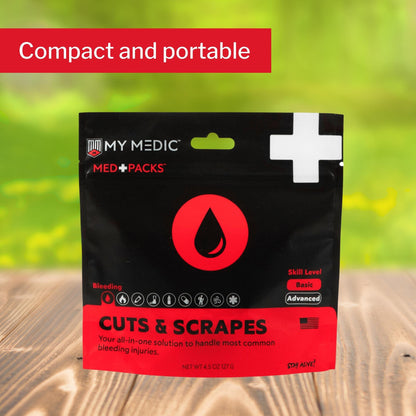 FIRST AID PACK, CUTS & SCRAPESALL-IN-ONE