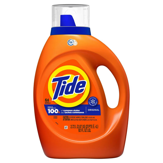 DETERGENT, TIDE LIQUID HE100OZ(4/CS)