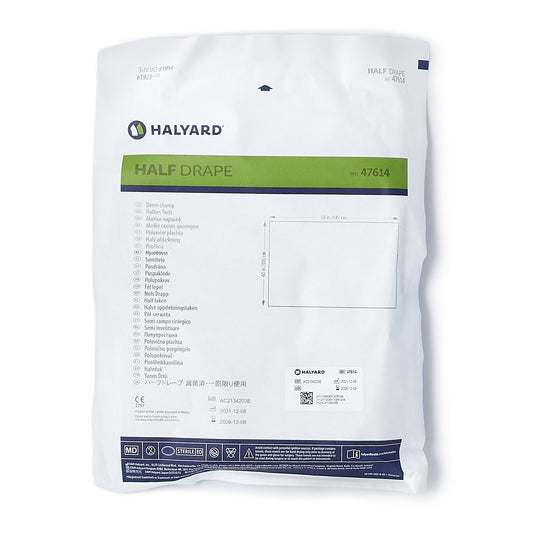DRAPE, SURGICAL HALF BASIC STR40"X58" (60/CS)