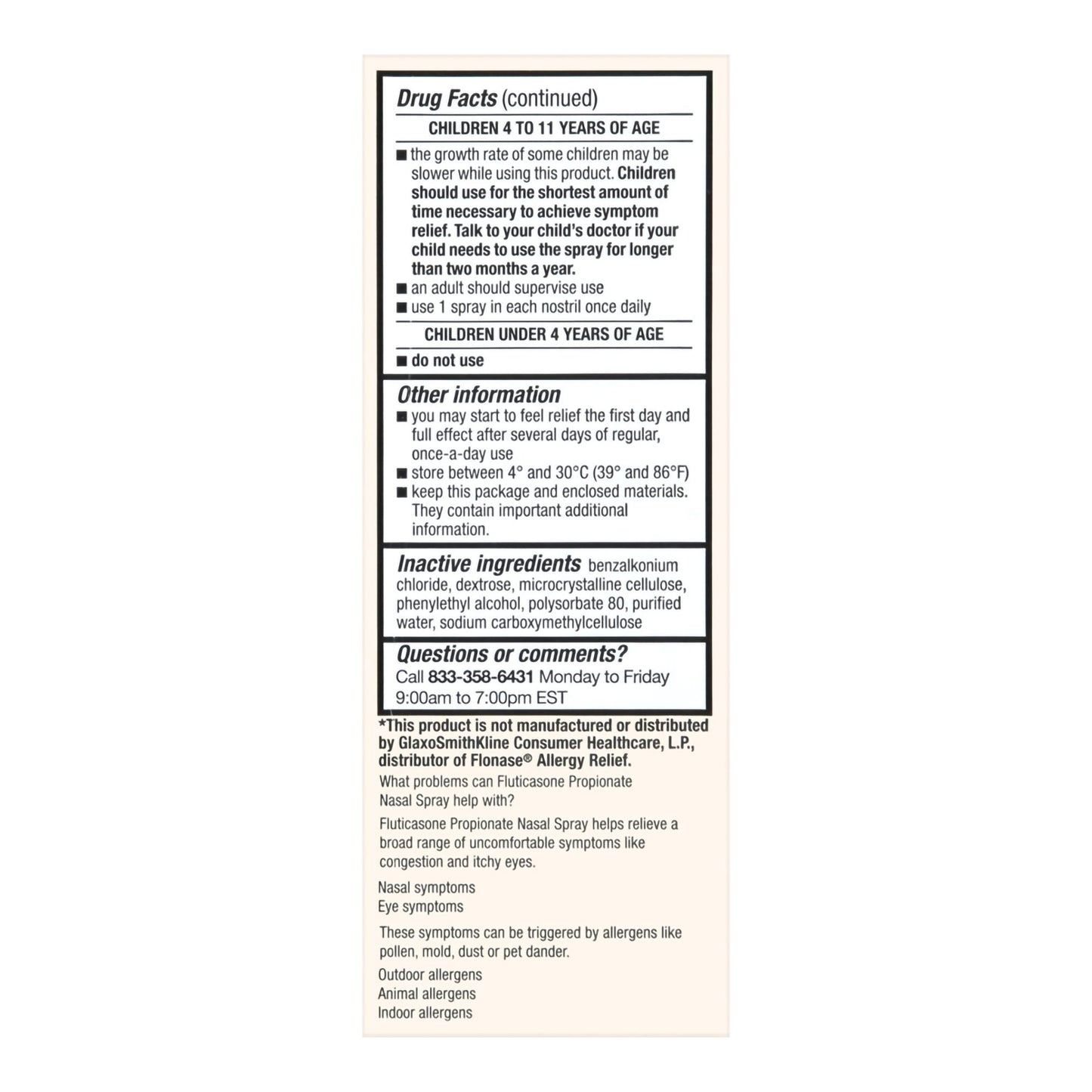 ALLERGY RELIEF, SPR NASAL FT 24HR1 44 SPRAY METERED