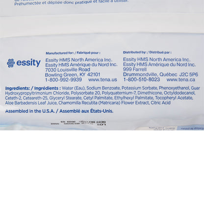 WASHCLOTH, WET ULTRA TENA UNSCNTD DISP (48/PK 12PK SCAPER