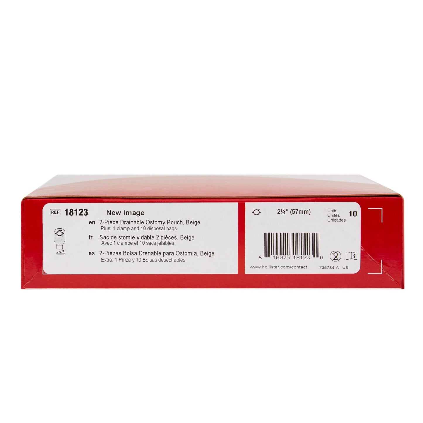 POUCH, DRN BGE 12" (10/BX)