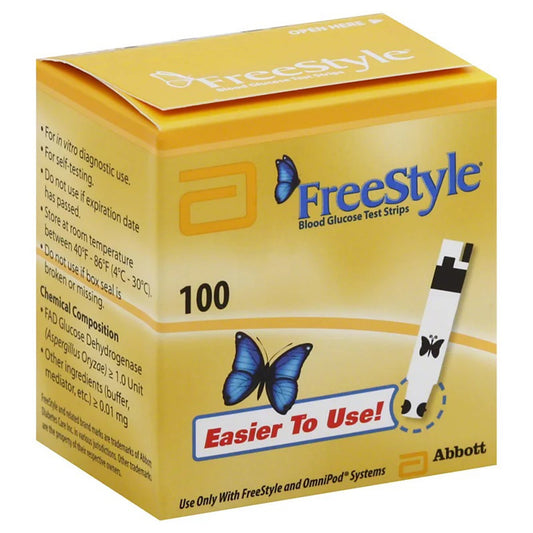 TEST STRIP, BLD GLUC FREE STYLE (50/BX)