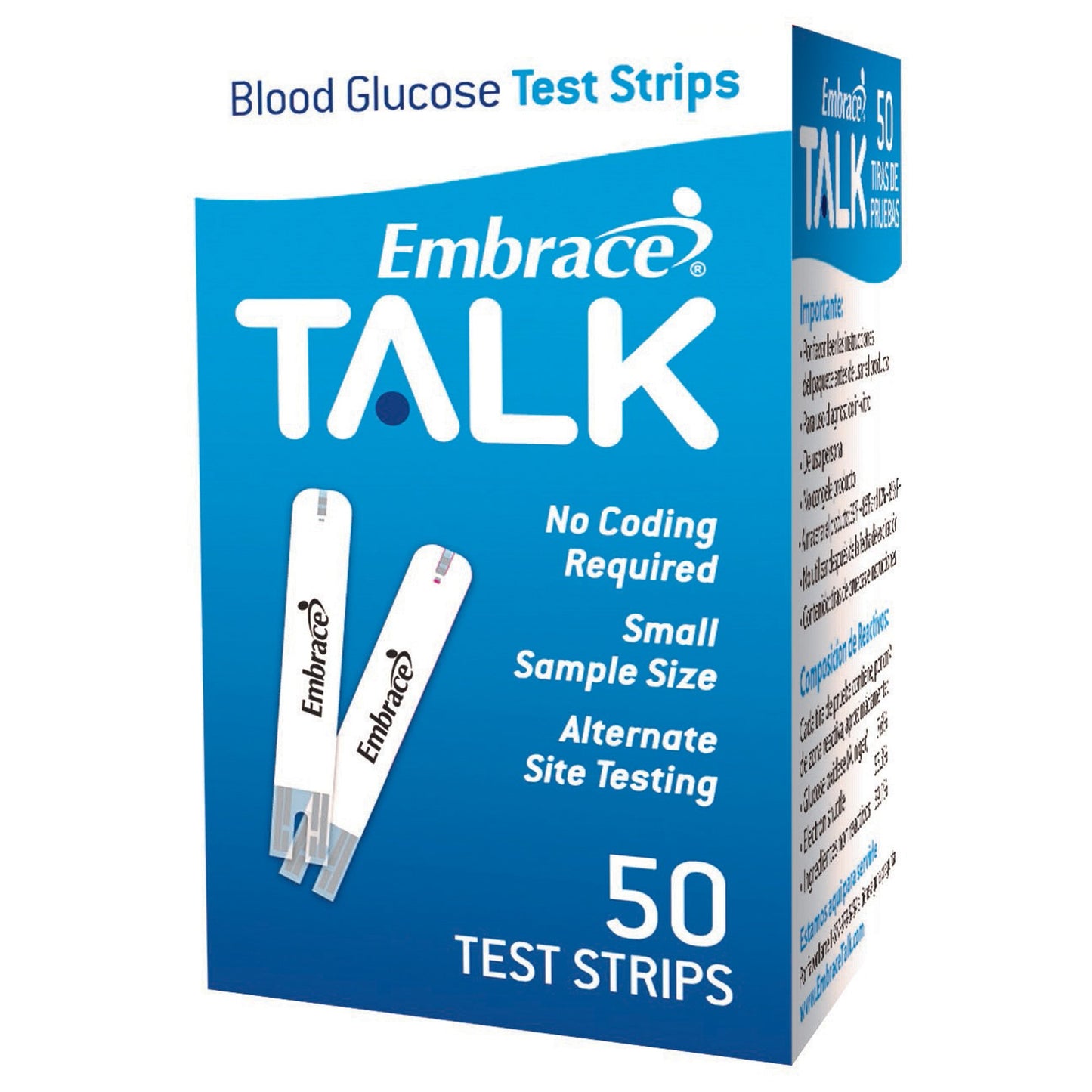 STRIP, TEST EMBRACE TALK (50/BX)