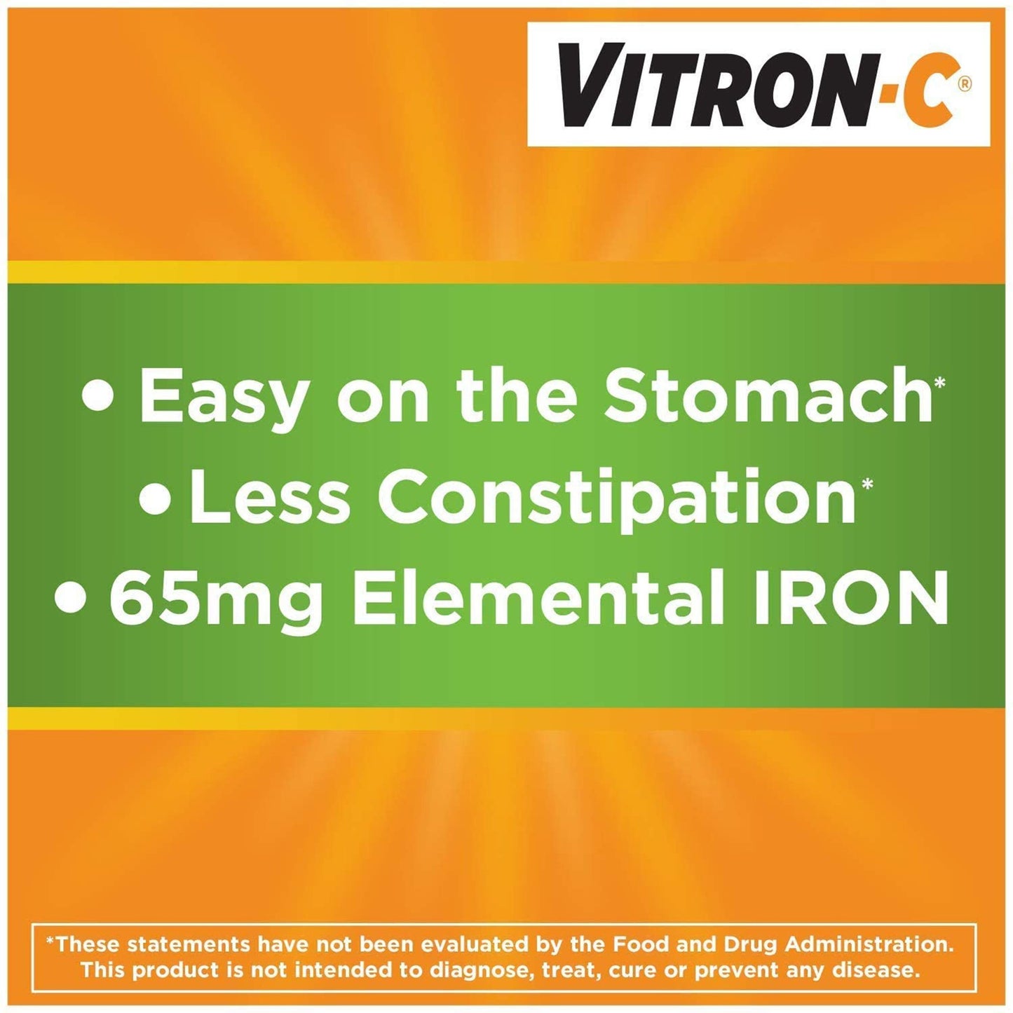 VITRON-C IRON+C, TAB 200-125MG(60/BT)