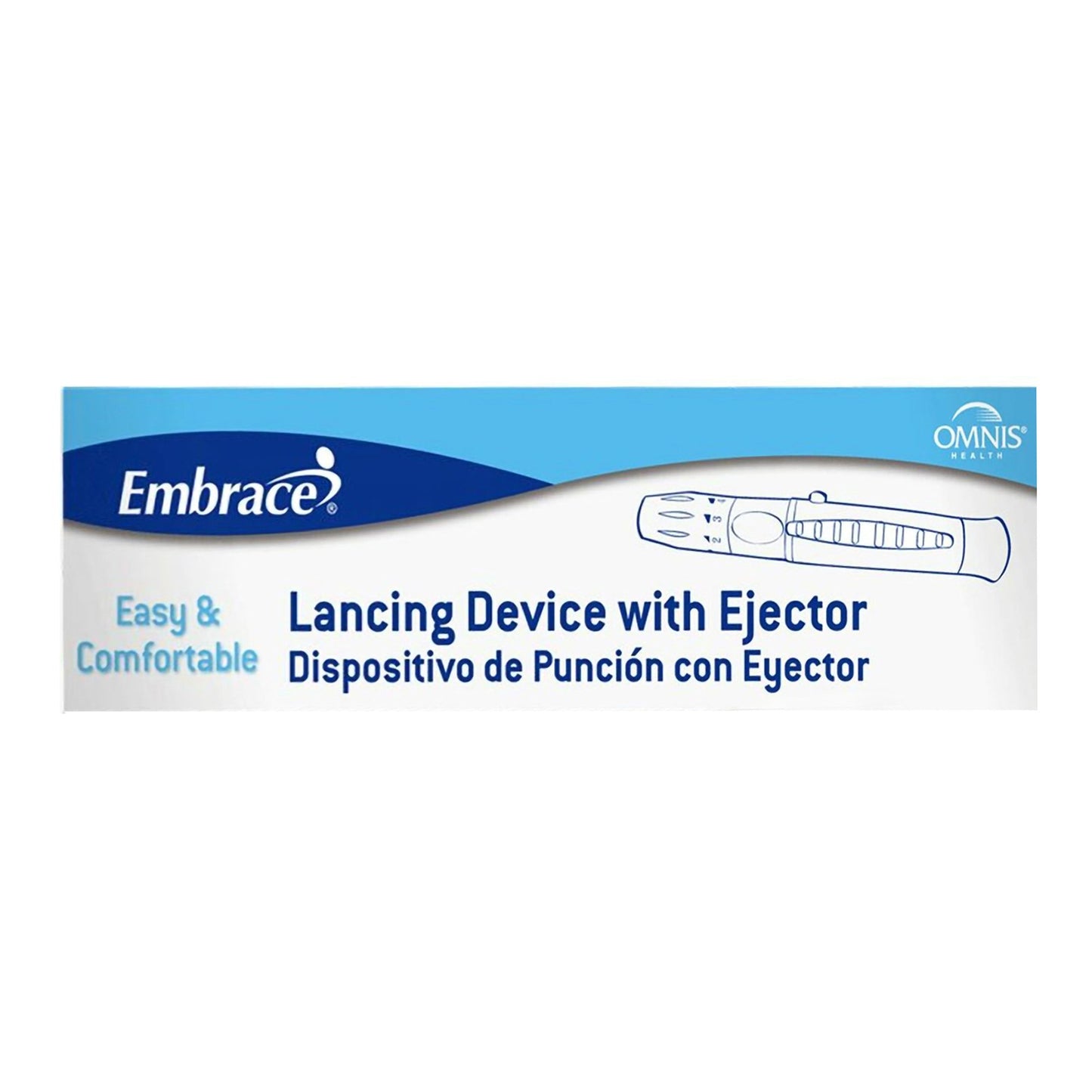 DEVICE, LANCET EMBRACE W/EJECTOR (1/BX)