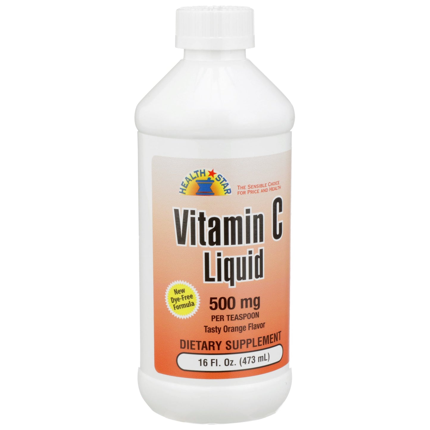 VITAMIN C, LIQ 500MG 16OZ (12/CS)