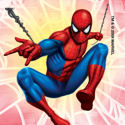 STICKER, SPIDER MAN CLASSIC 1 5/8" (100/RL)