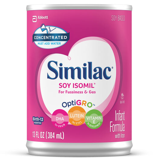 SIMILAC SOY ISOMIL, CONC LIQ 13OZ CAN (12/CS)