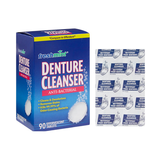 CLEANSER, DENTURE TABLETS (90/BX 24BX/CS)