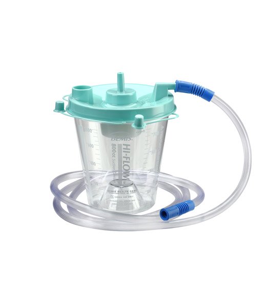CANISTER KIT, SUCTION 800CC W/TUBING/INSTRUMENTS