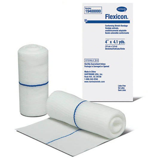 BANDAGE, ELAS FLEXICON STR 4"X4.1YD (96/CS)