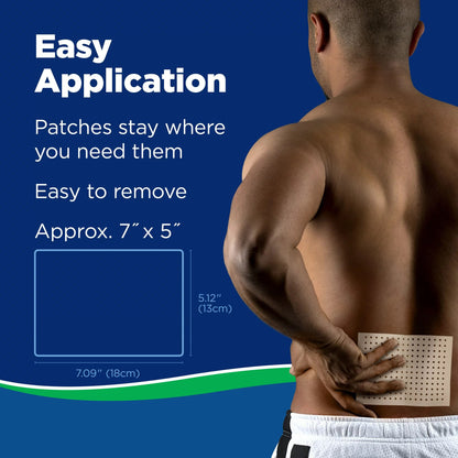 SALONPAS-HOT, PATCH CAPSICUM 5.12"X7.09" (3/CT)