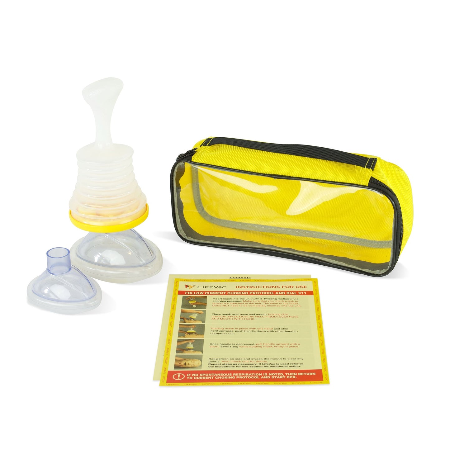 TRAVEL KIT, LIFEVAC YLW (25KT/CS)