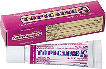 TOPICAINE 5% GEL 10GM TUBE