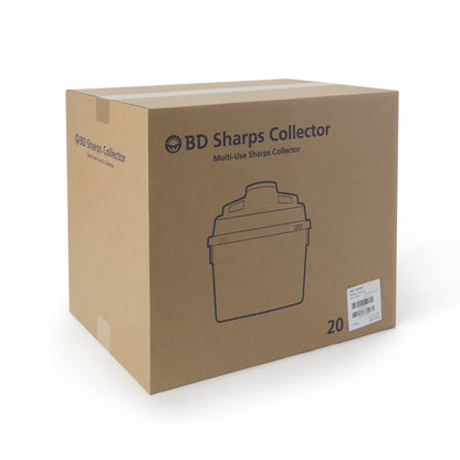 CONTAINER, SHARPS RED 14QT NESTABLE (20/CS)