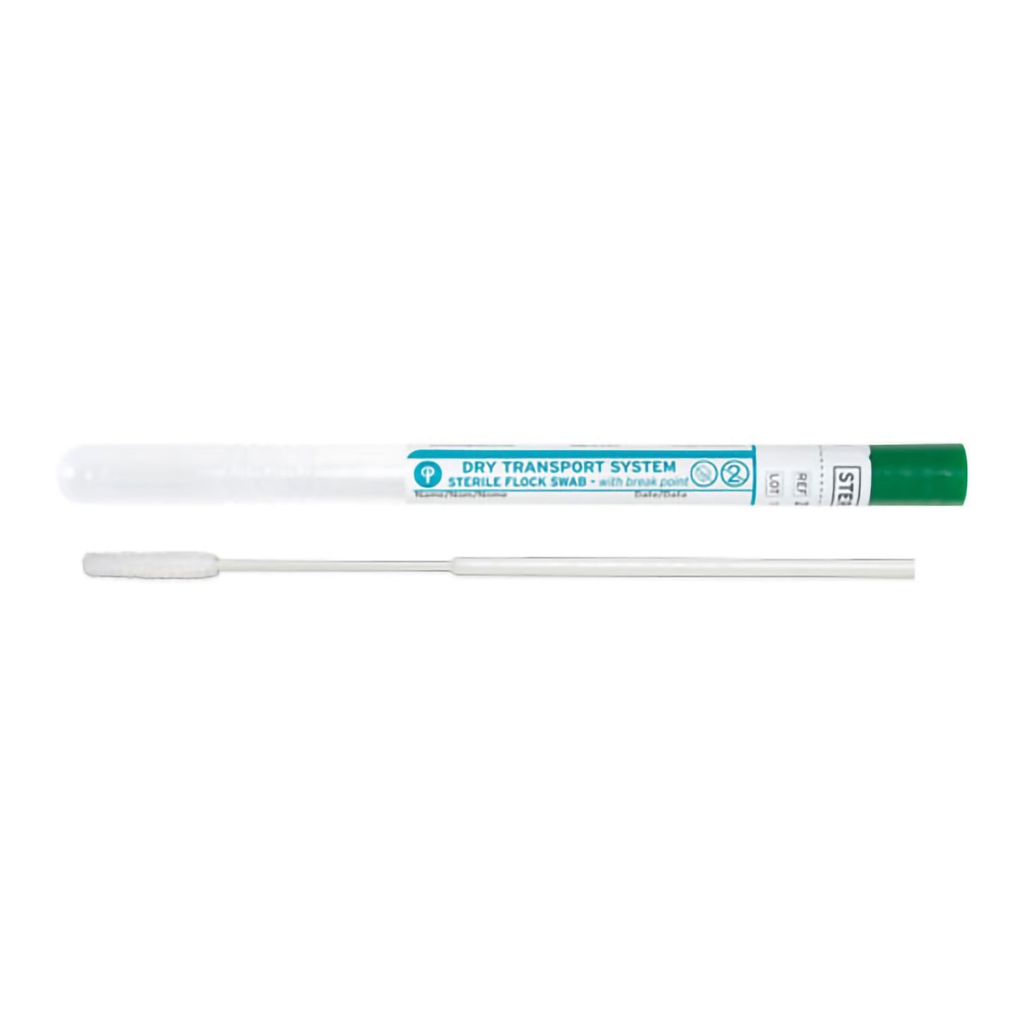 SWAB, NASOPHARYNGEAL FLOCKED SM TIP STR (50/BX 10BX/CS)