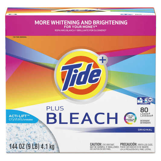 DETERGENT, TIDE W/BLEACH 144OZ(2GL/CS)