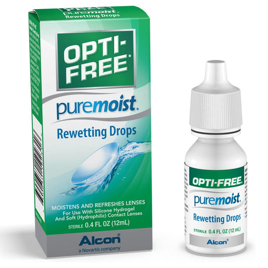 OPTI-FREE PUREMOIST REWETING, DRP 12ML