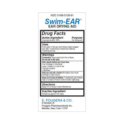 SWIM EAR, DRP 1OZ 9EFGRA