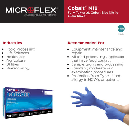 GLOVE, EXAM NTRL LG N/S (100/BX 10BX/CS)
