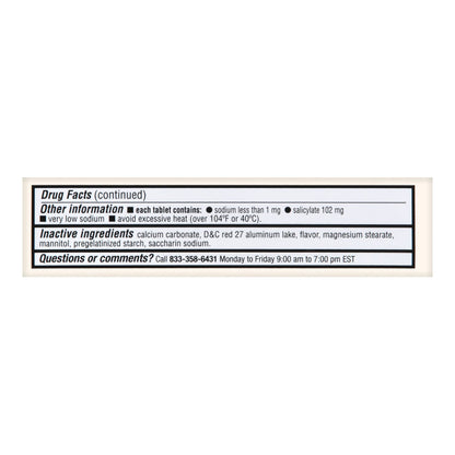 STOMACH RELIEF, TAB FT SM CHEWREG 262MG (30/CT)
