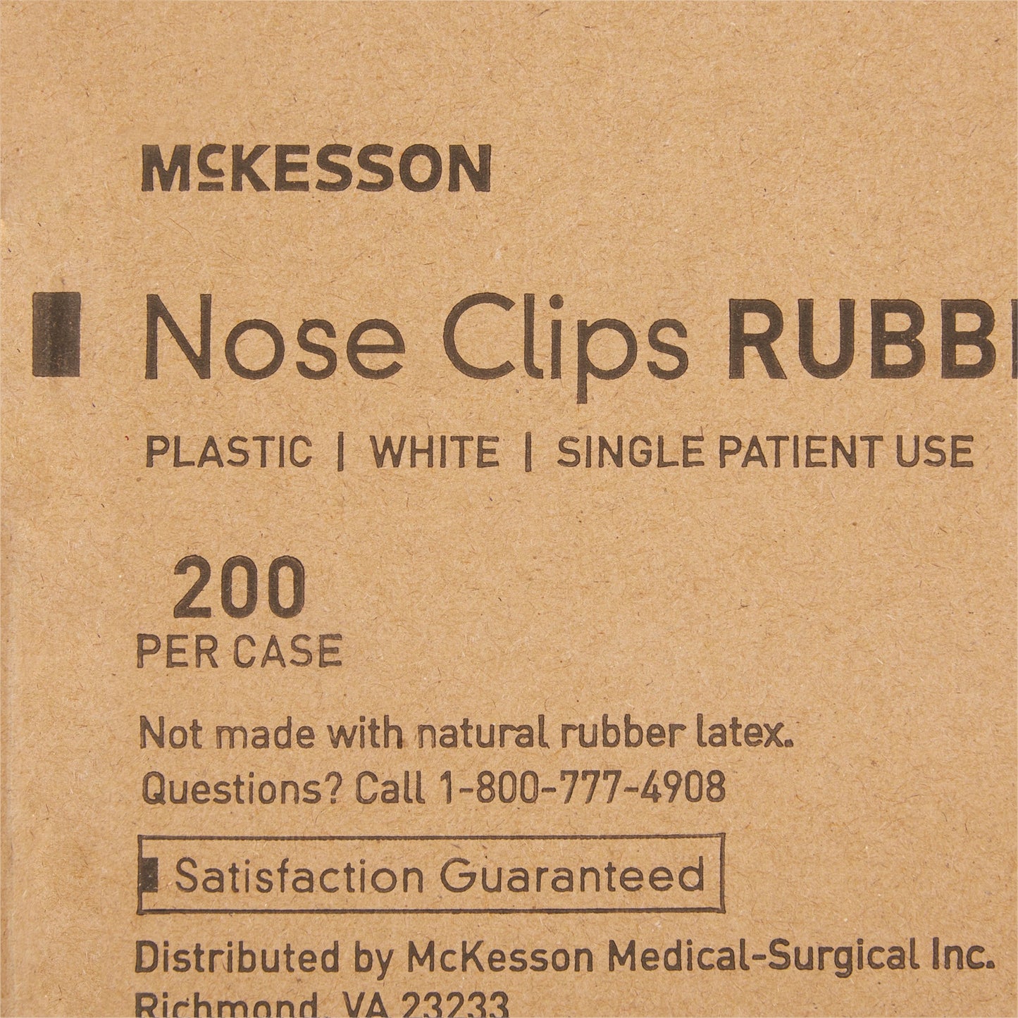 CLIP, NOSE DISP RUBBER F/SPIROMETRY (200/CS)