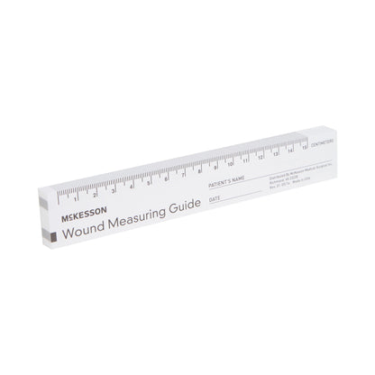 RULER, WOUND MEASURING PAPER 6" (50/PD 12PD/BG 24BG/CS)