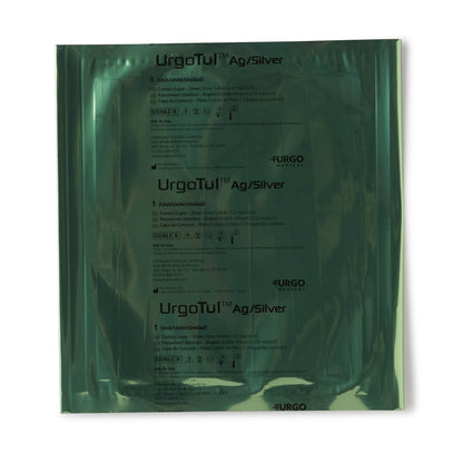 DRESSING, WOUND AG URGOTUL CONTACT LAYER 6"X8" (10/BX)