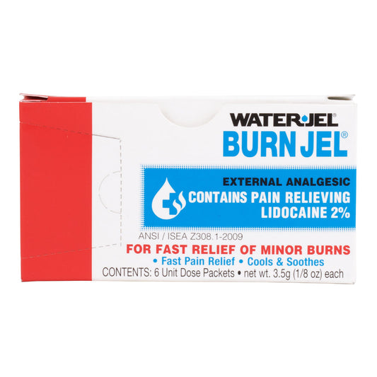 GEL, BURN WATERJEL JEL 3.5GM UNIT DOSE (6/BX 100B WTRJEL