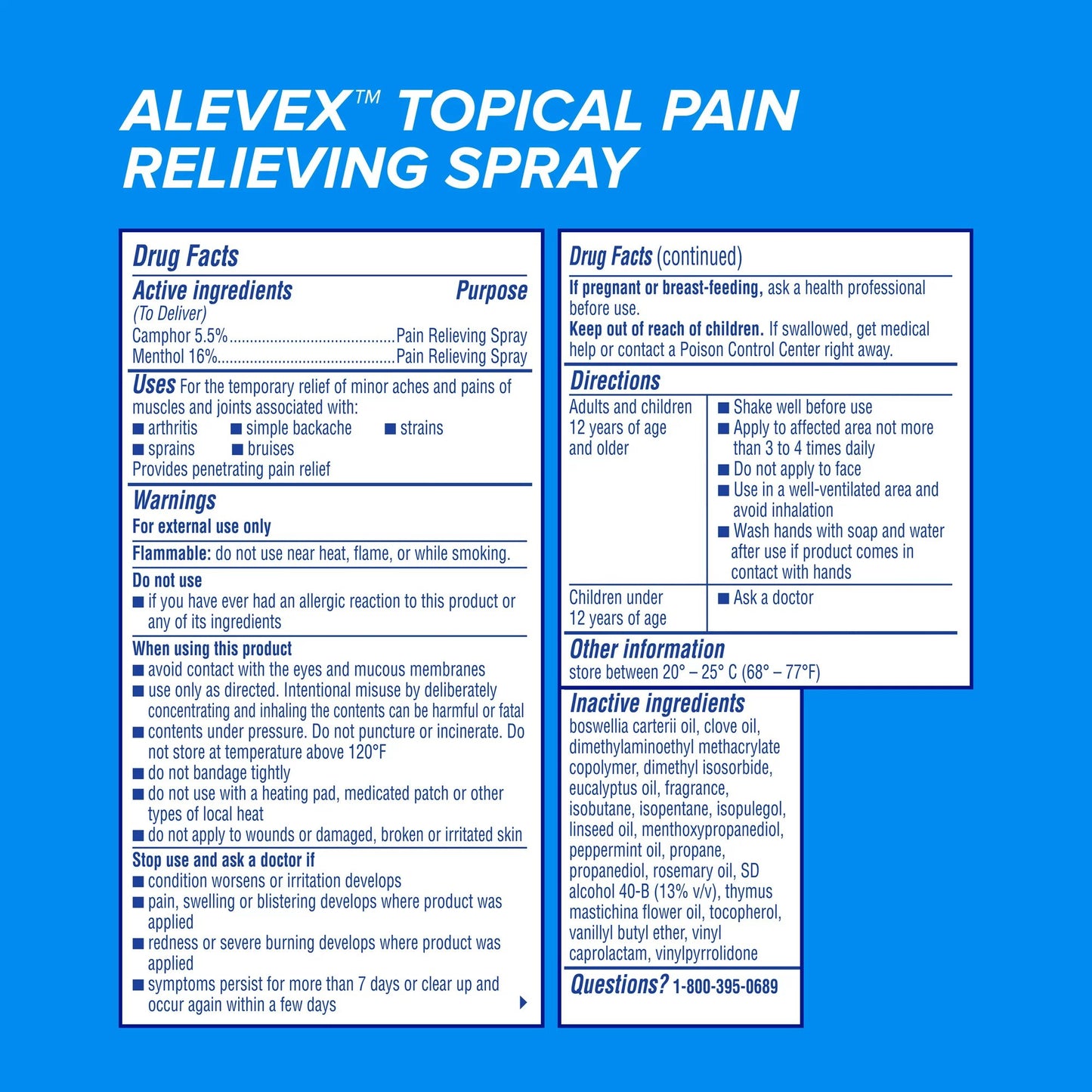 ALEVE-X, SPR DRY PAIN RELIEVING 3.2OZ